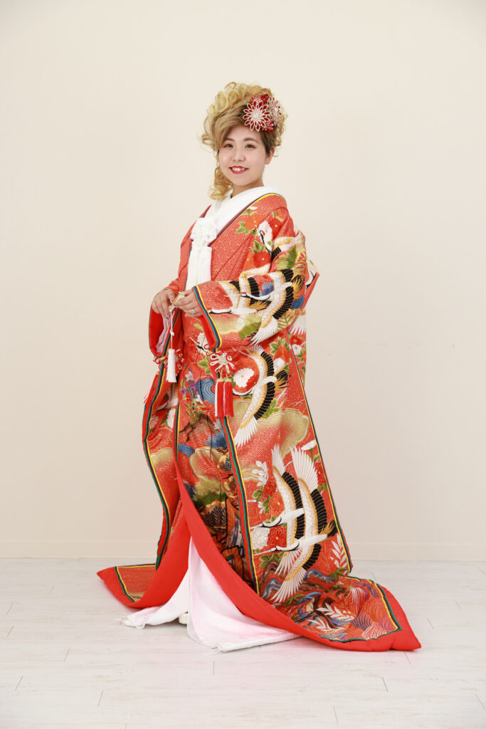 色打掛姿の花嫁
