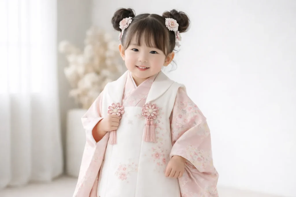 七五三 3歳 髪置 由来 被布 女の子