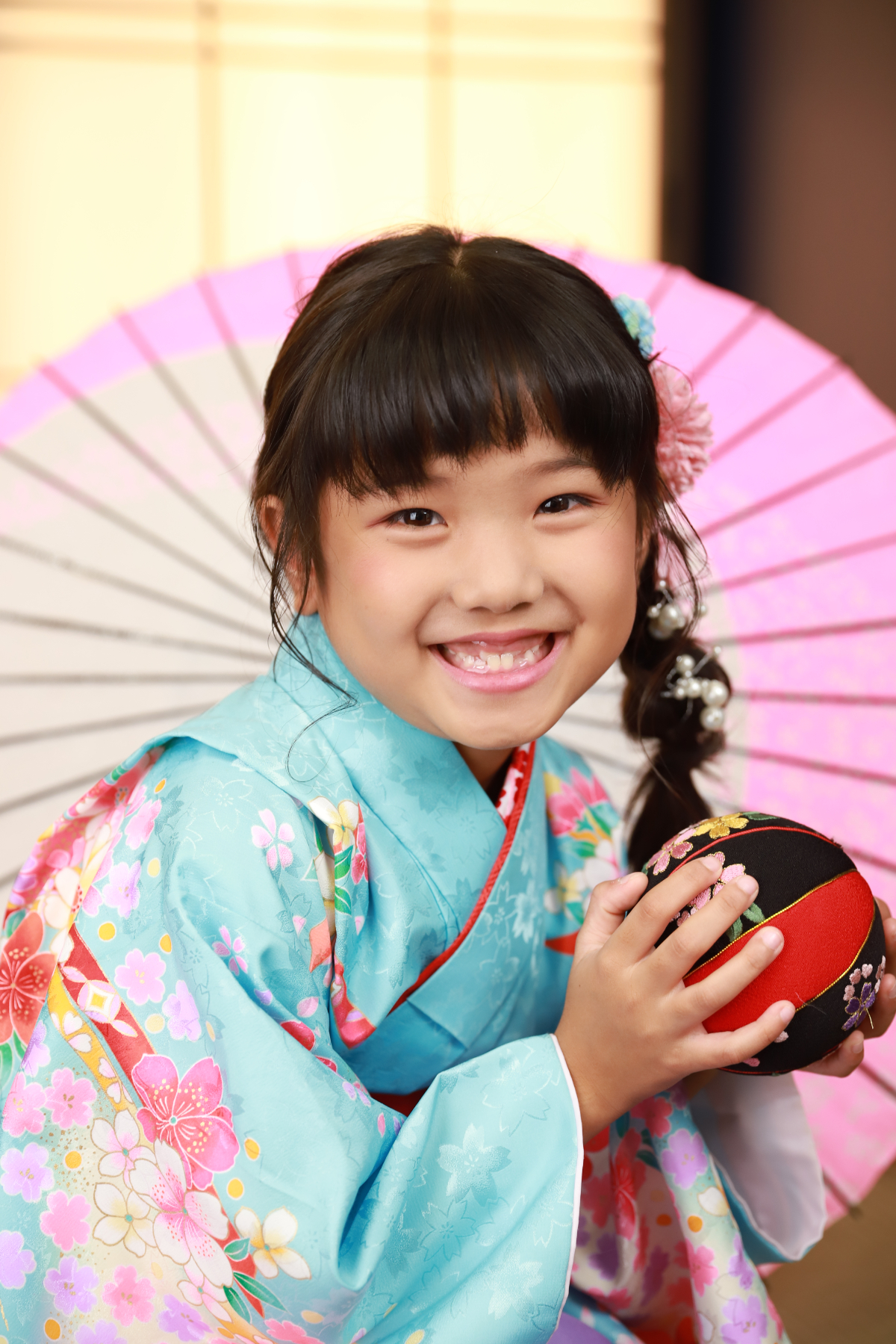 七五三は“編みおろし”で上品＆華やかに♡着物に似合うヘアスタイル実例