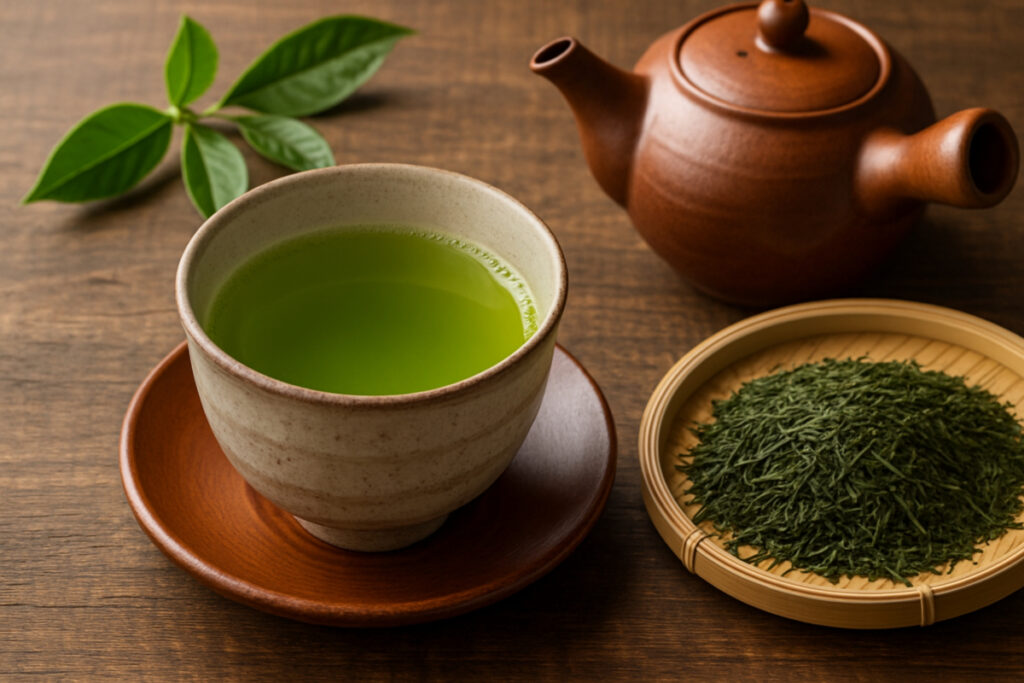 静岡県の名産品の緑茶