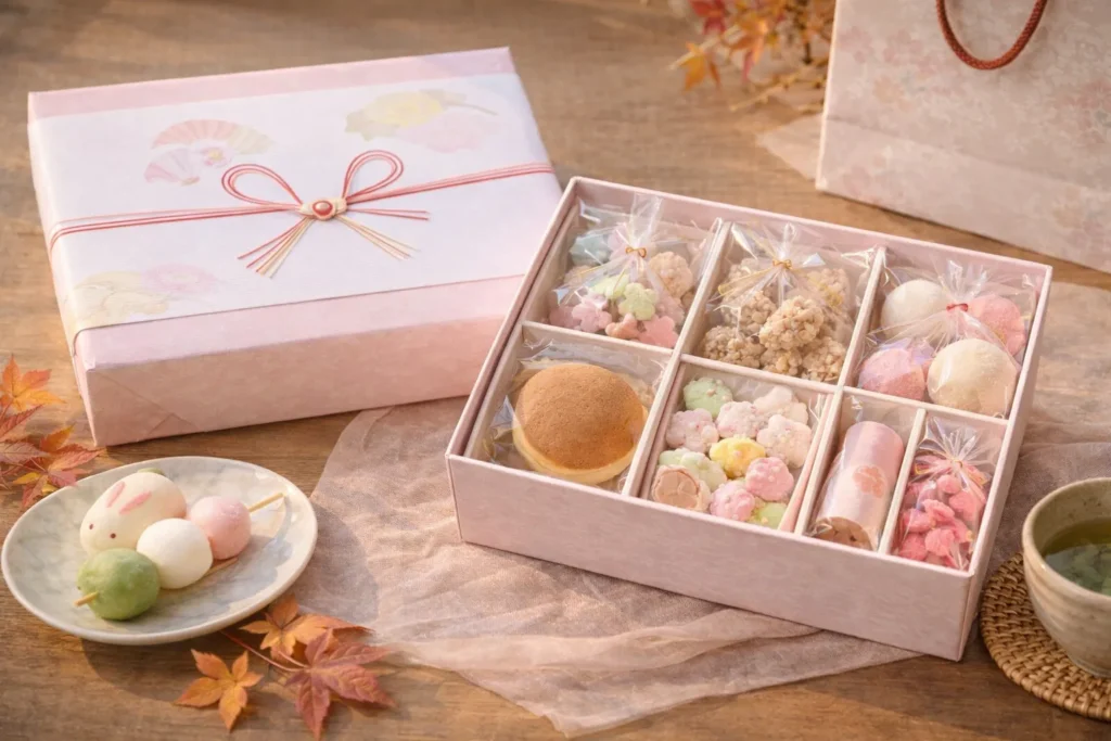 七五三のお祝いに人気の手土産のお菓子